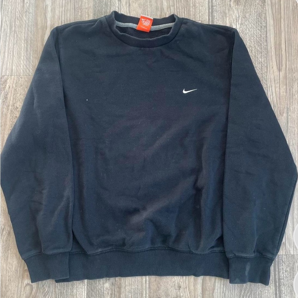 vintage nike crewneck, size large, black